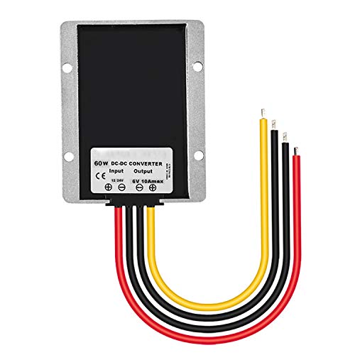 MGGi DC/DC Voltage Reducer Converter 12V 24V Step Down to 6V 10A 60W, Power Supply Module Buck Transformer, Waterproof, for Golf Cart, Forklifts, Car - Image 5