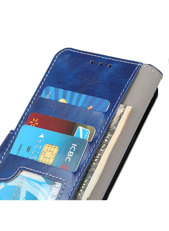 اس-توب جراب لهاتف Huawei nova 9 Pro / Honor 50 Pro جراب هاتف جلدي بتصميم حصان مجنون بتصميم أفقي قابل للطي - Image 5