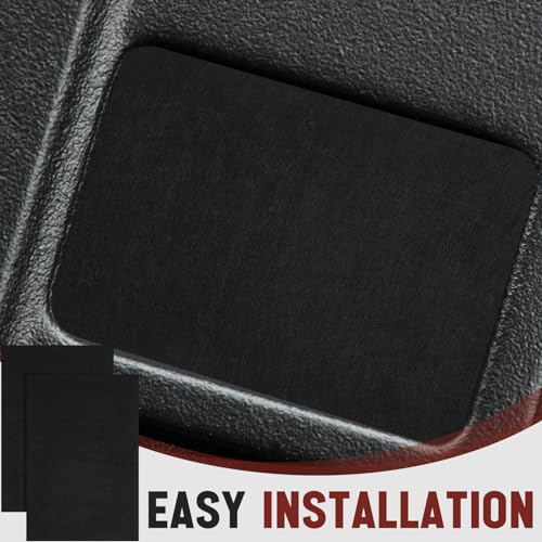 Pangda بانغدا 2 قطع حصيرة حماية البطارية 8 × 12 بوصة حصيرة ماصة لحمض البطارية، سوداء - Image 5