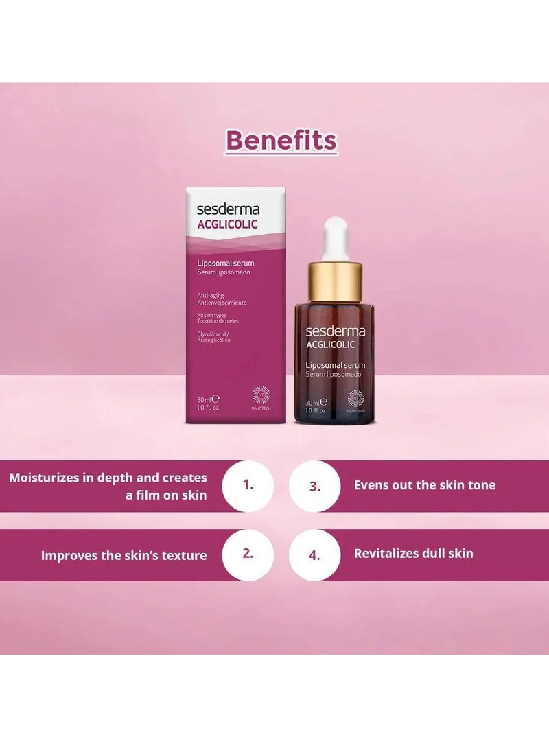 SeSDERMA Sesderma Acglicolic Lipossomal Serum Anti-Aging 30ml - Image 4