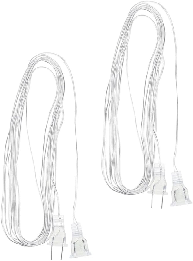 قطعتان 10 أقدام حبل تمديد شريط ضوء LED أبيض لتزيين السقف الخارجي - Image 2