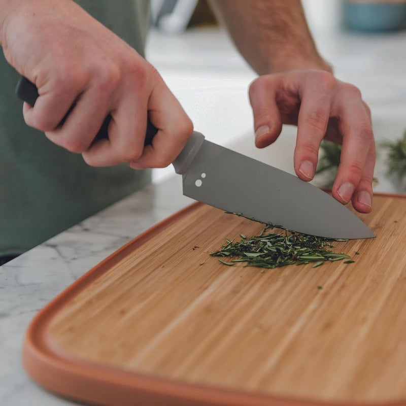 Berghoff Leo Balance Small Chef's Knife with Herb Stripper - 14cm Stainless Steel - Image 3