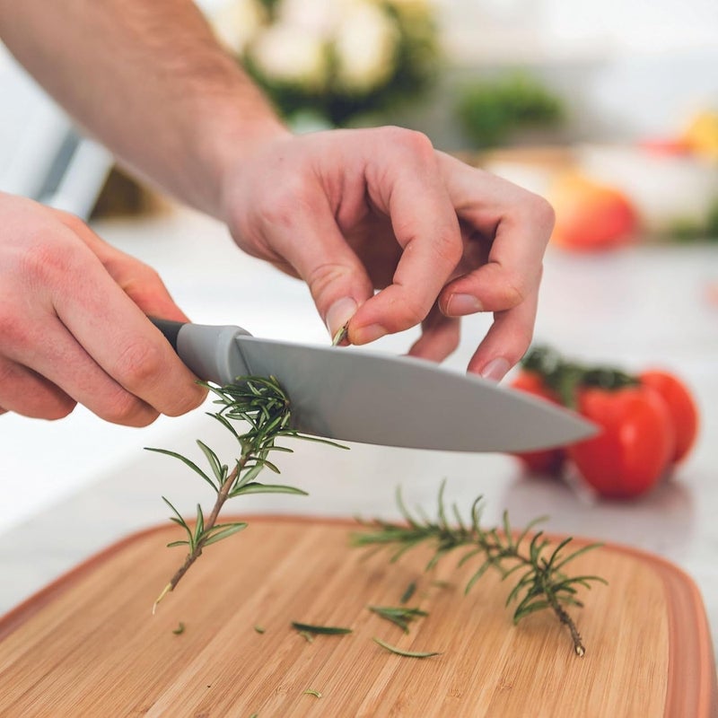 Berghoff Leo Balance Small Chef's Knife with Herb Stripper - 14cm Stainless Steel - Image 2