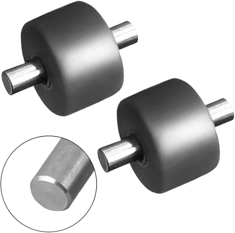 Tineco Floor S7 Pro مكنسة كهربائية بديلة مجموعات العجلات 2 مجموعات عجلات قضبان معدنية - Image 3