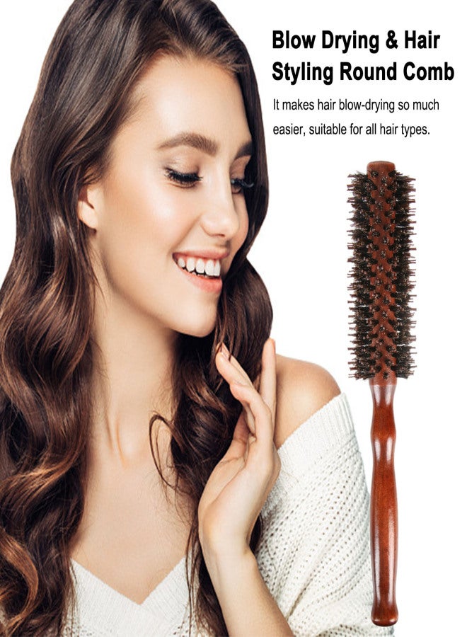 Round Brush for Blow Drying Curling Hair Styling Brush Anti-Static Roller Hairbrush Hair Comb for Salon Home Use - Image 5