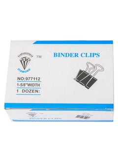 Binder Clips -12 Pcs