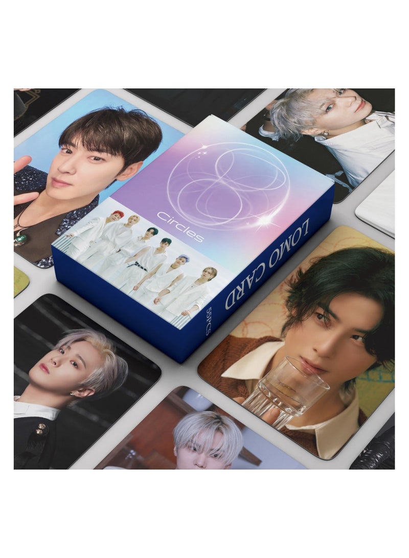 NIBEMINENT 55 Pcs Kpop Astro Cha EunWoo Lomo Cards Card For Fans Collection Gifts - Image 1