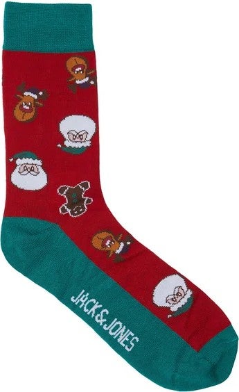Jack Jones Navy Blue Men's 5-Piece Socks 12246937 - Image 3