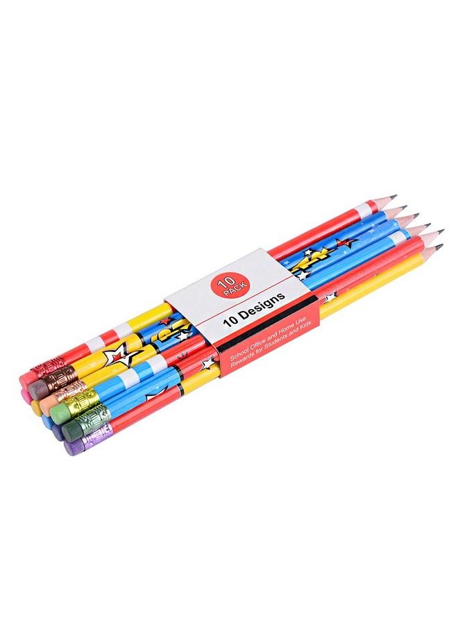 Madisi Assorted Colorful Pencils Incentive Pencils，2 Hb 10 Designs 150 Pack， Pencils Bulk For Kids - Image 3