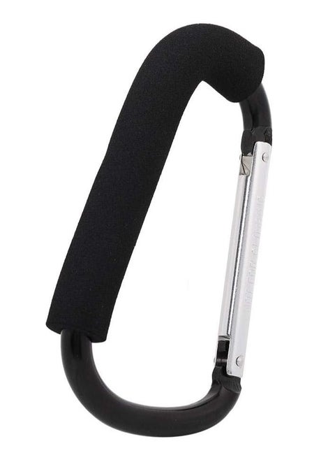 Stroller hook to hang bags and diaper bags, ultra light, high quality. It is the best gadget for moms, harness hook compatible with all strollers