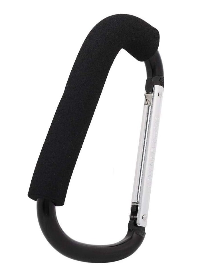 Stroller hook to hang bags and diaper bags, ultra light, high quality. It is the best gadget for moms, harness hook compatible with all strollers