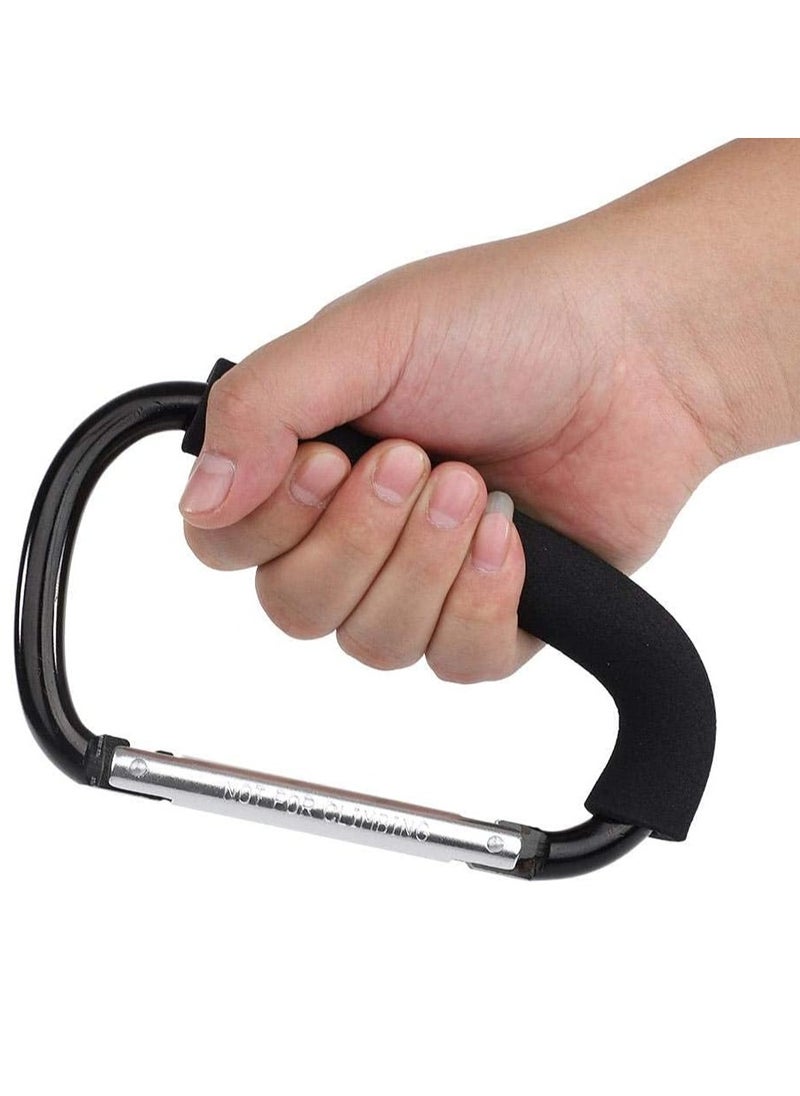 Stroller hook to hang bags and diaper bags, ultra light, high quality. It is the best gadget for moms, harness hook compatible with all strollers