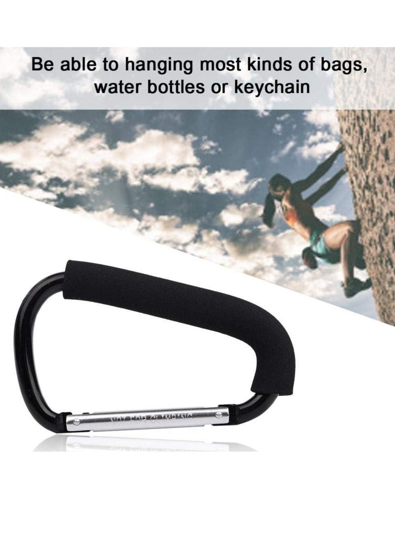 Stroller hook to hang bags and diaper bags, ultra light, high quality. It is the best gadget for moms, harness hook compatible with all strollers