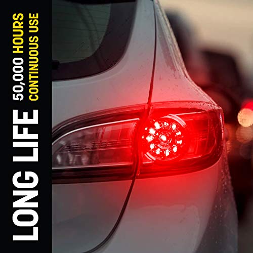 Pilot Automotive (IL-1157R-15-AM) Red 15-SMD LED Turn/Tail Light Bulb - 2 Piece - Image 5