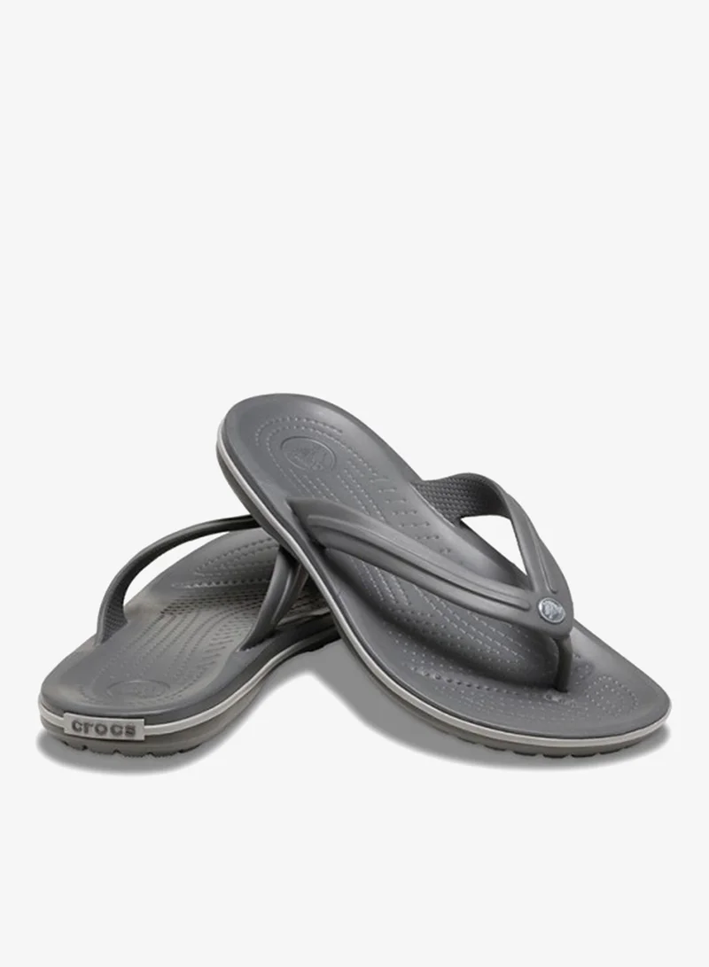crocs Grey Casual Crocband Flip Flops for Men | Best Price UAE