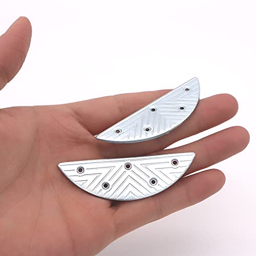 DUTWROY Metal Heel Plates 3 Pairs Sole Repair Kit with Screw Nails Shoes Heel Taps Tips Repair Pad for Shoes and Boot - Image 4