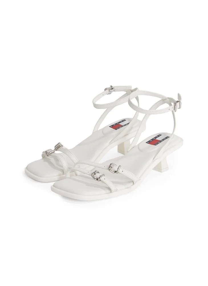 TOMMY JEANS Noho Ankle Strap Low Heel Sandals