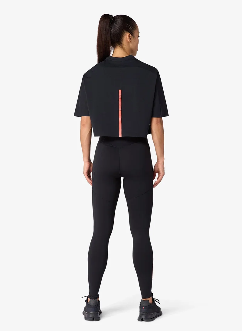 SQUATWOLF  Pima Tdry™ Oversized Crop Gym Tee for Women | Best Price UAE