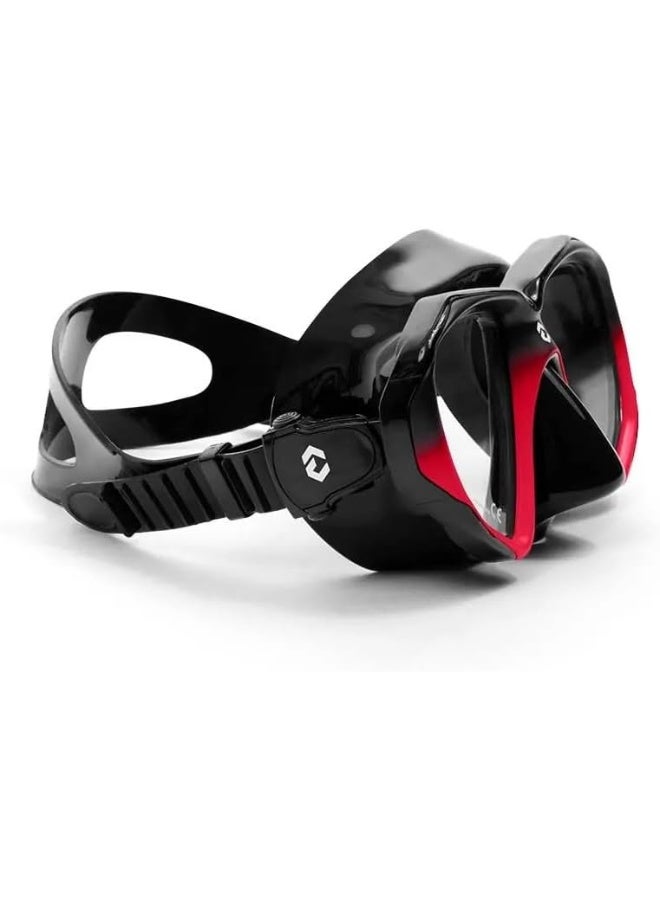 DYNAMICNORD DYNAMIC NORD VM-50 MASK TWO GLASS BLACK/RED FADE SPRAY - Image 3
