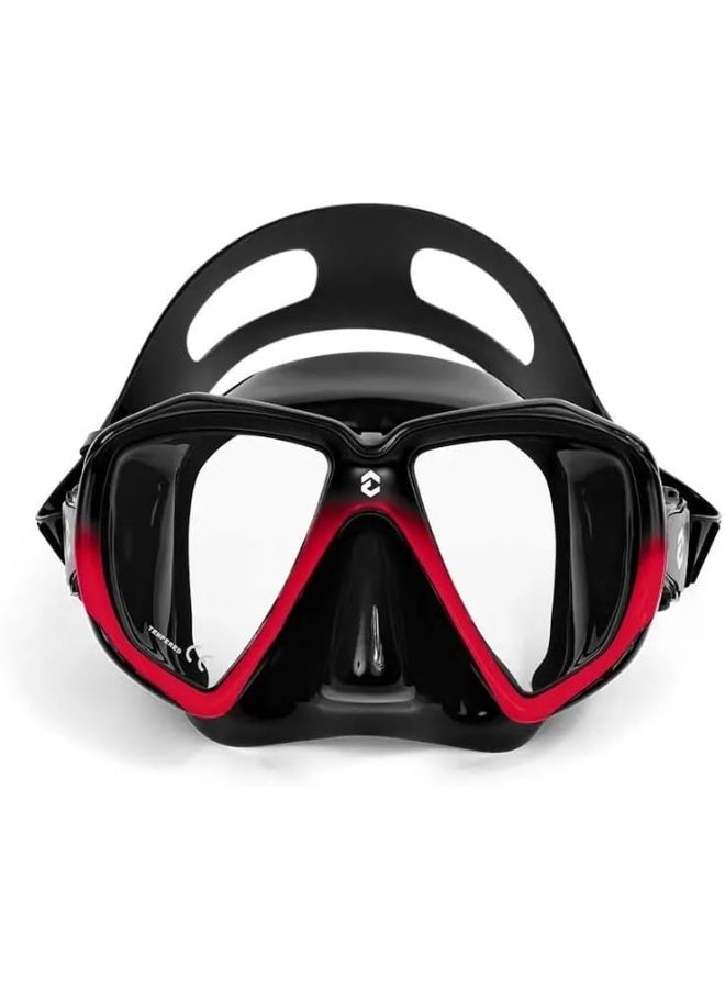 DYNAMICNORD DYNAMIC NORD VM-50 MASK TWO GLASS BLACK/RED FADE SPRAY - Image 2