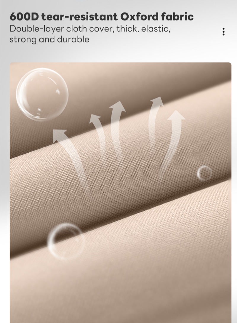 شاربدو كرسي قابل للطي من قماش أكسفورد قابل للحمل في الهواء الطلق مناسب للتخييم والنزهات والشاطئ - Image 4