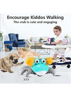 DURKU Crawling Crab Baby Toy - Infant Tummy Time Toy for 3-12 Months Babies, Learning & Development, 1st Birthday Gift  - Image 5