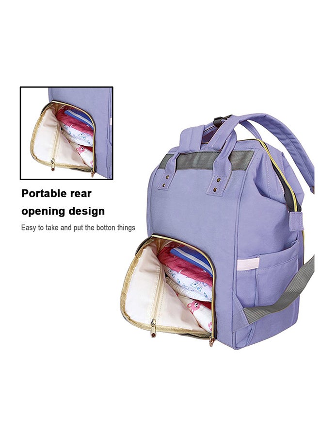 اليشمك حقيبة ظهر للأمومة ذات سعة كبيرة متعددة الوظائف لحفاضات الأطفال مع مواد عالية الجودة - Image 3
