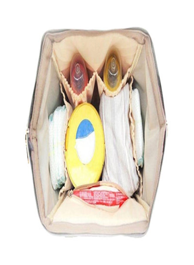 اليشمك حقيبة ظهر للأمومة ذات سعة كبيرة متعددة الوظائف لحفاضات الأطفال مع مواد عالية الجودة - Image 2