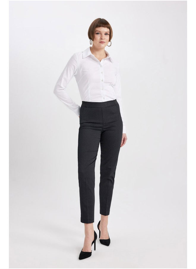 DeFacto - Woman Woven Regular Fit Long Sleeve Shirt - Image 1