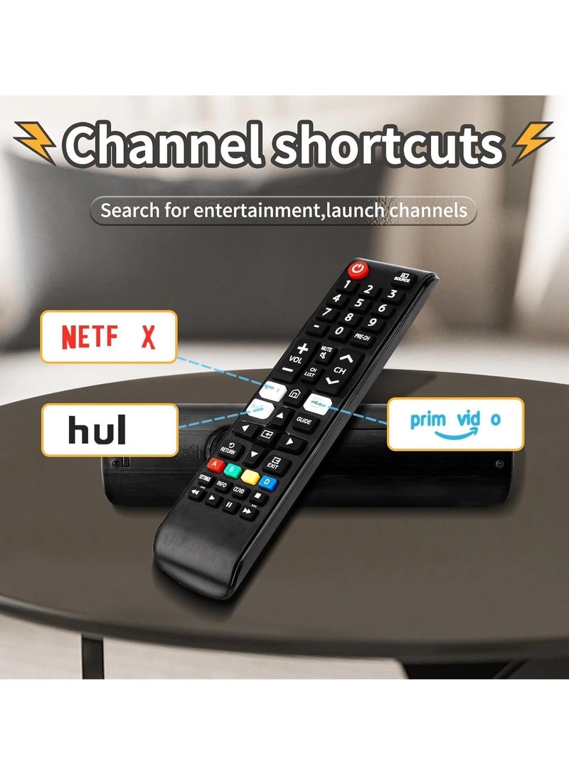 TIGER 【Pack of 2】 Universal Remote for TV – Replacement Compatible with Smart TV, LED, LCD, HDTV, 3D, Series TV – No Setup Required, Plug & Play, Strong Infrared Signal, Durable & Lightweight Remote Control - Image 5