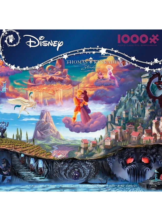 Ceaco - Thomas Kinkade - Disney - Hercules -1000 Piece Jigsaw Puzzle - Image 2