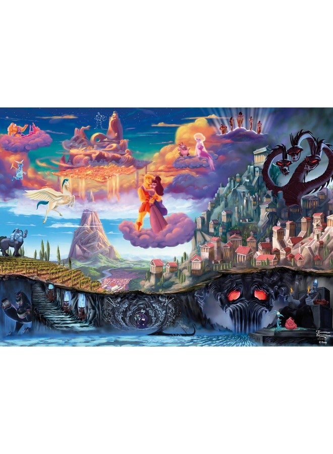 Ceaco - Thomas Kinkade - Disney - Hercules -1000 Piece Jigsaw Puzzle - Image 1
