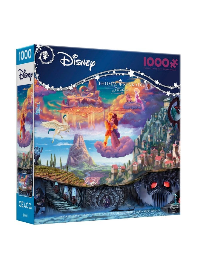 Ceaco - Thomas Kinkade - Disney - Hercules -1000 Piece Jigsaw Puzzle - Image 3
