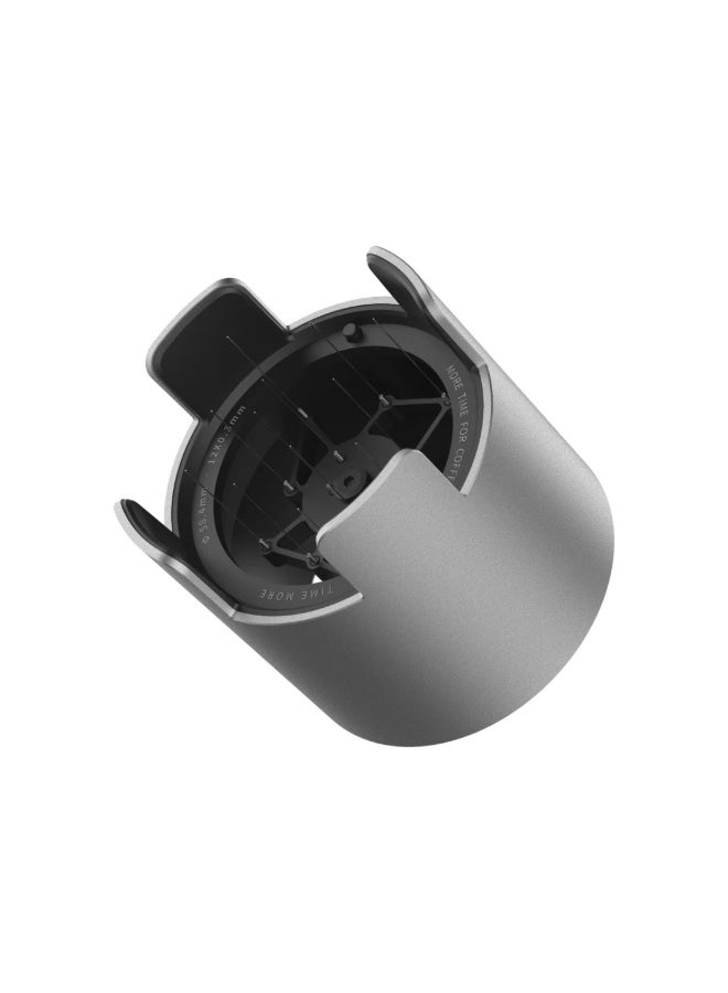 TIMEMORE Autospin WDT Tool Silver, Automatic Espresso Coffee Distributor for 58mm Portafilters, 12 Needle Design - Image 2