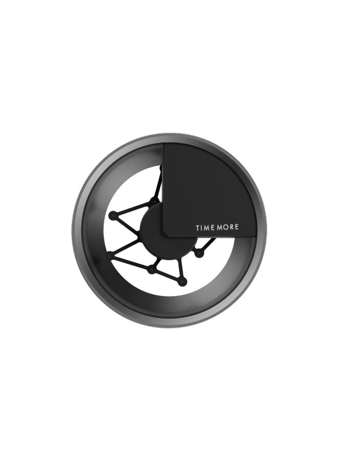 TIMEMORE Autospin WDT Tool Silver, Automatic Espresso Coffee Distributor for 58mm Portafilters, 12 Needle Design - Image 4