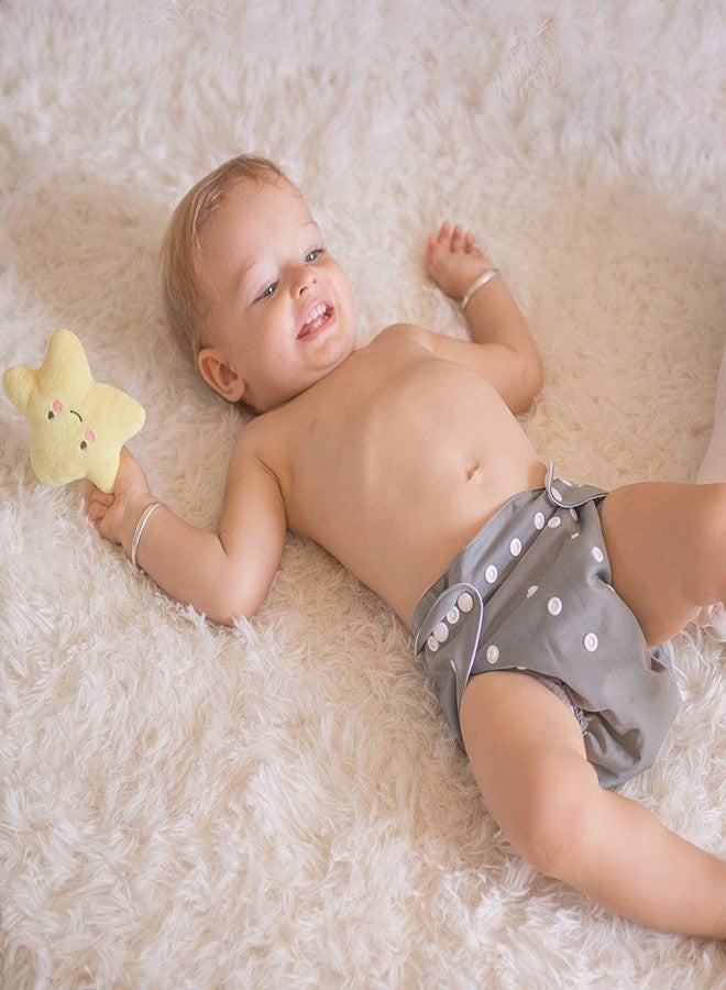 Storescent Double Rrows Fitted Baby Cloth Diaper | Washable Reusable Adjustable Cloth Diaper with Inserts - Image 5