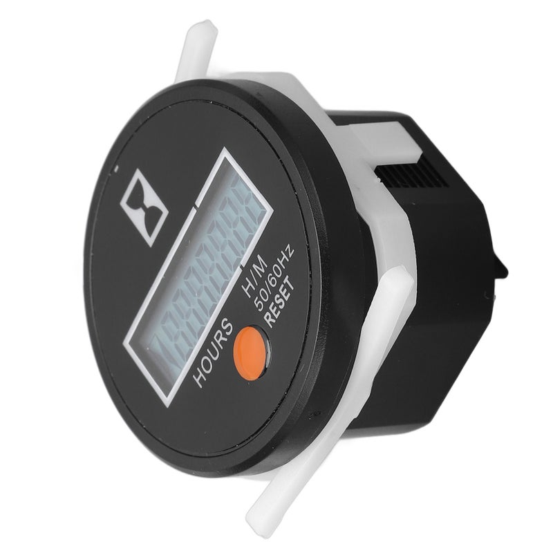 Digital Hour Meter High Precise Mechanical Hourmeter Wide Range Hour Gauge with Reset Button 24‑240V - Image 5