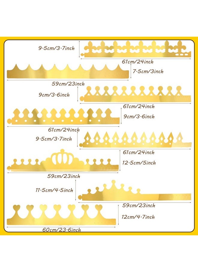 Paper Crowns Princess Prince Crown For Kids Birthday Party King Hats Gold Gem Jewels Stickers Number Letter Stickers For Boys Girls Adults Diy Crown Decor Favor Supplies (Delicate Style63 Pieces) - pzsku/ZFF1D4F3B536CFD3B53FEZ/45/_/1697271399/c8772bfa-02c7-446a-8373-3700c6022210