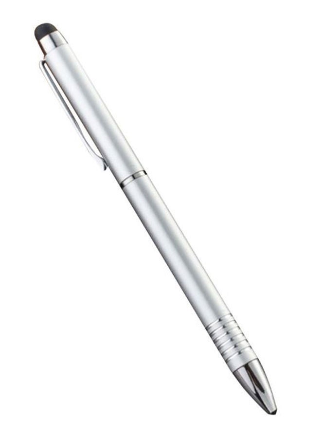 NIBEMINENT Universal Touchscreen Ballpoint Stylus Pen Silver