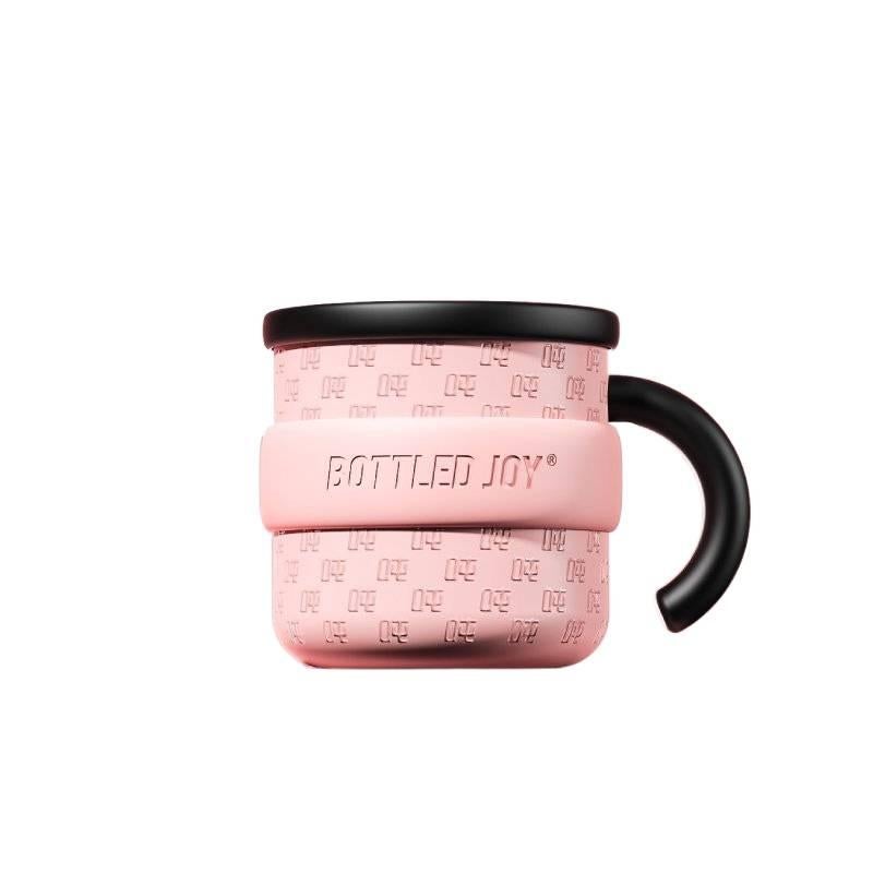 AD قارورة مياه معزولة، ستانلس ستيل، وردي، 500 ml، مناسب للتنقل من الستانلس ستيل باللون الوردي - Image 1