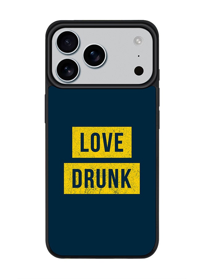 Stylizedd iPhone 17 Pro Max Case, [Compatible with MagSafe] Slim Magnetic cover Phone Case iPhone 17 Pro Max -LoveDrunk - Image 1