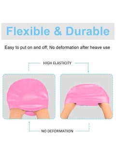 Silicone Swim Cap With Ear Protection 3D Waterproof For Adults, Pink - pzsku/ZFF1D9ADFE632F0323144Z/45/_/1719925682/b238a272-c9a6-47fb-8656-655e822982b3