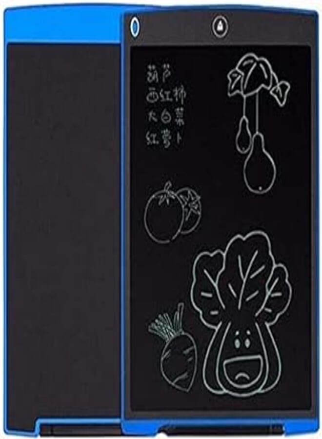 one year warranty_8.5 inch LCD Writing Tablet Paperless Office Writing Board with Stylus Pen Blue for office workers and students" ) 