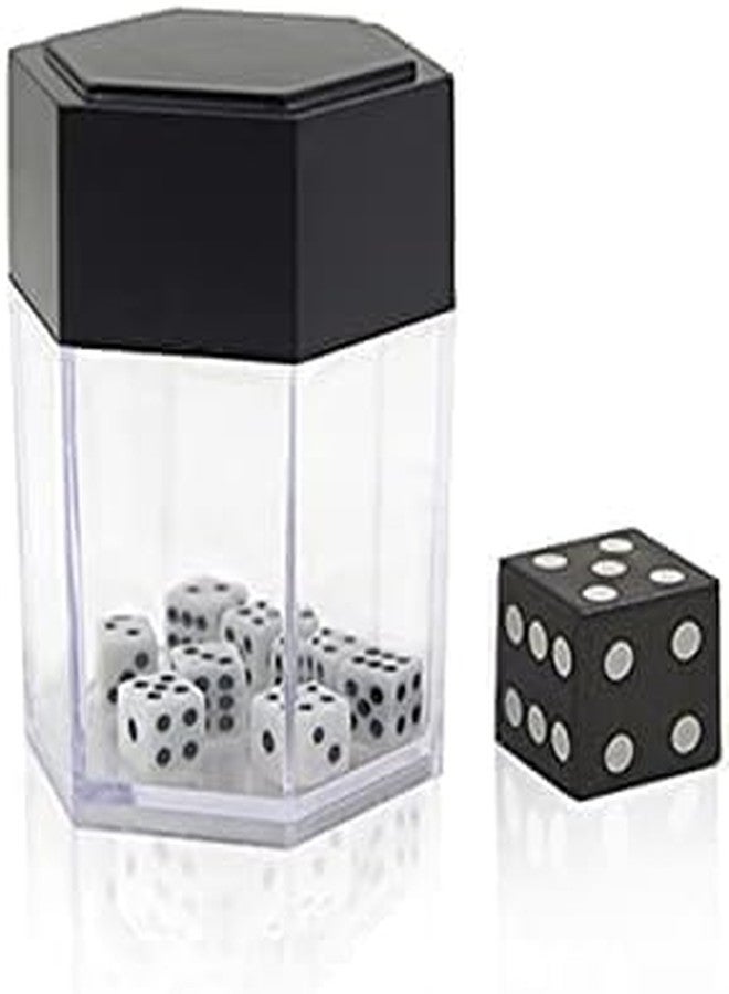 Labriciyon 1Set Black Dice Bomb Magic Tricks,Explode Explosion Dice Magic,Props for Magicians ,Close up Street Illusions Gimmicks Mentalism, Novelty Funny Gag Tools,Toys and Games,Magic Kits and Accessories - Image 1
