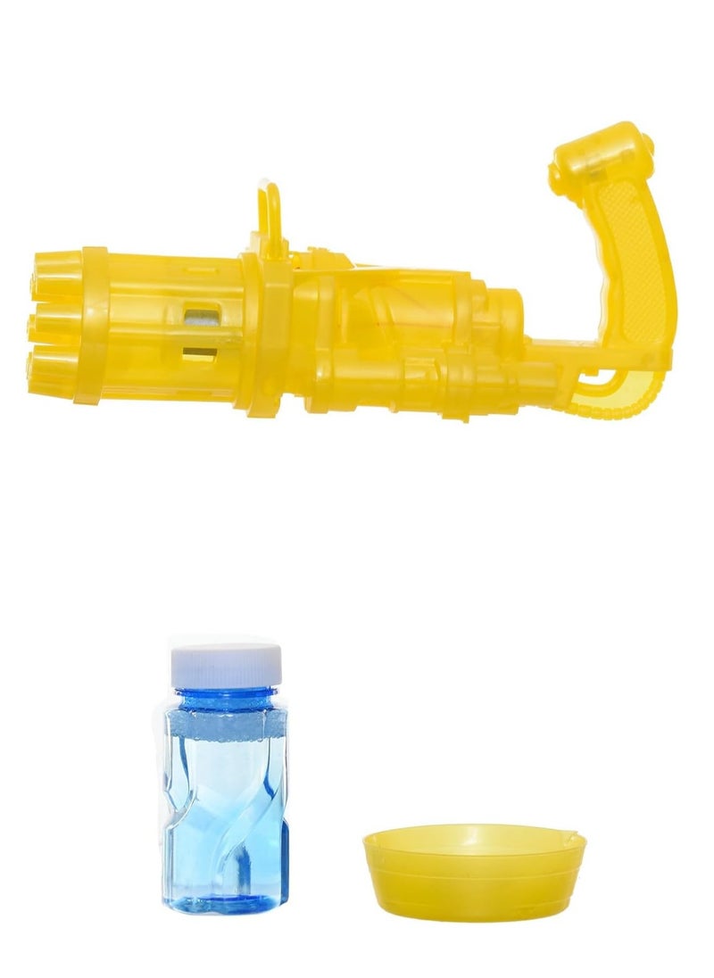 Generic - Bubbles gun toy with yellow soap box - Image 1
