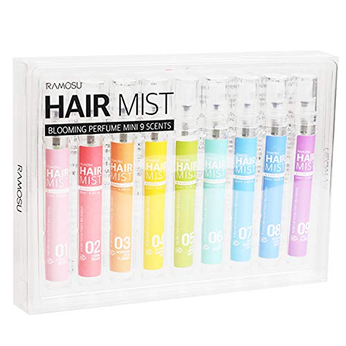 Ramosu] Hair Mist Blooming Perfume Mini 9 Scents | 9.5ml * 9ea - Image 1