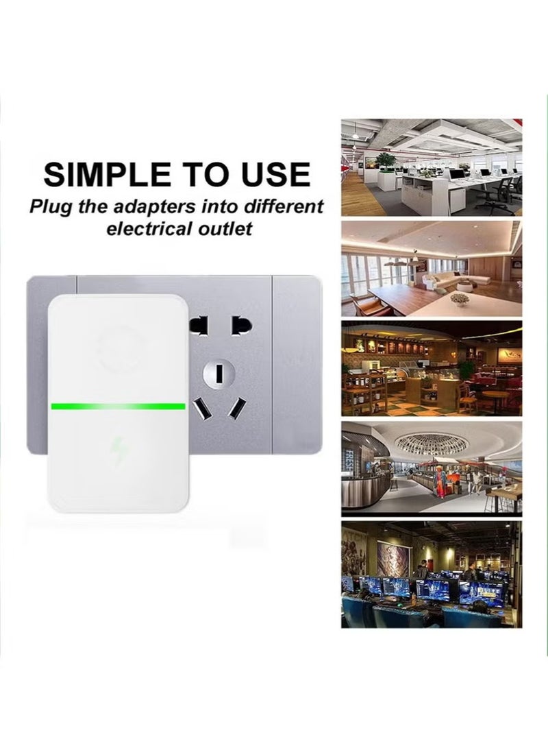 OMEVE 4 Pcs Certified Voltage Stabilizer for Home - 90V-290V Protection, Delay Start, Safety for AC/Fridge/TV - Image 2