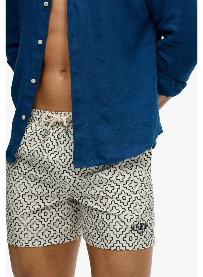 Superdry  Premium Printed 15-inch Swim Shorts for Men | Best Price UAE