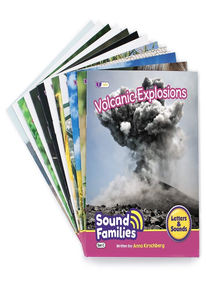 Junior Learning Decodable Readers Sound Families R-Controlled Non-Fiction Phase 5.5, Vowel Sounds, Learn to Read, Easy decodable Texts, with 12 Books, for Ages 5+, Grade K, Medium - Image 2