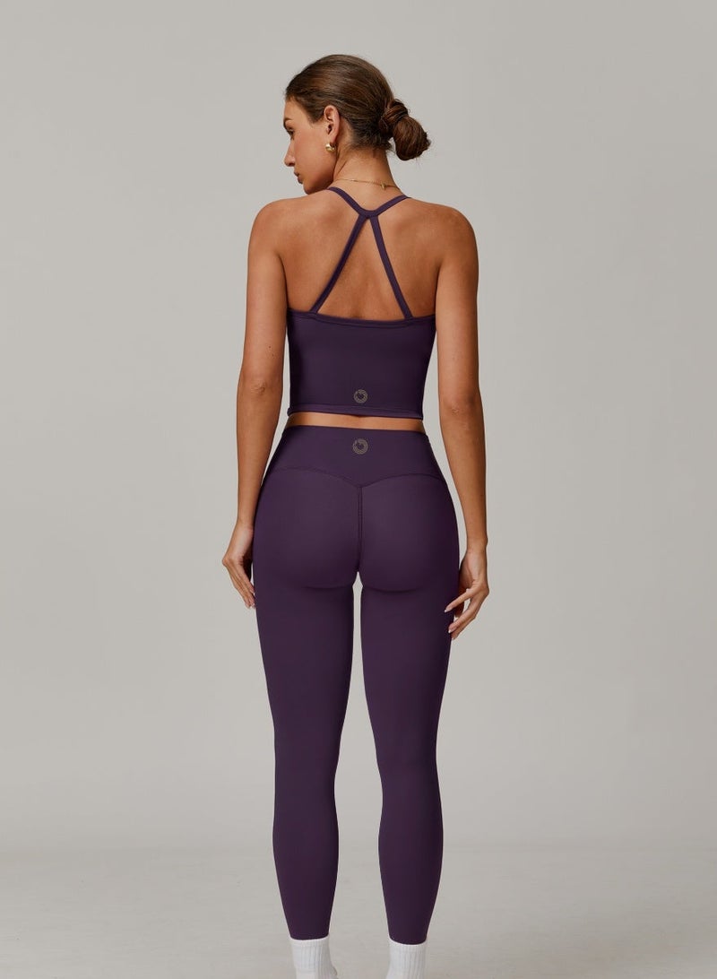 KAWN.YOGA Womens High Waist Contour Workout Sport Leggings Yoga Pants Running Pants - Image 3